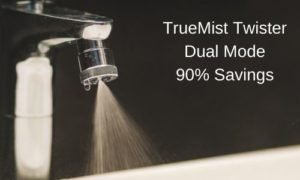 dual mode tap nozzle shower mist modes change